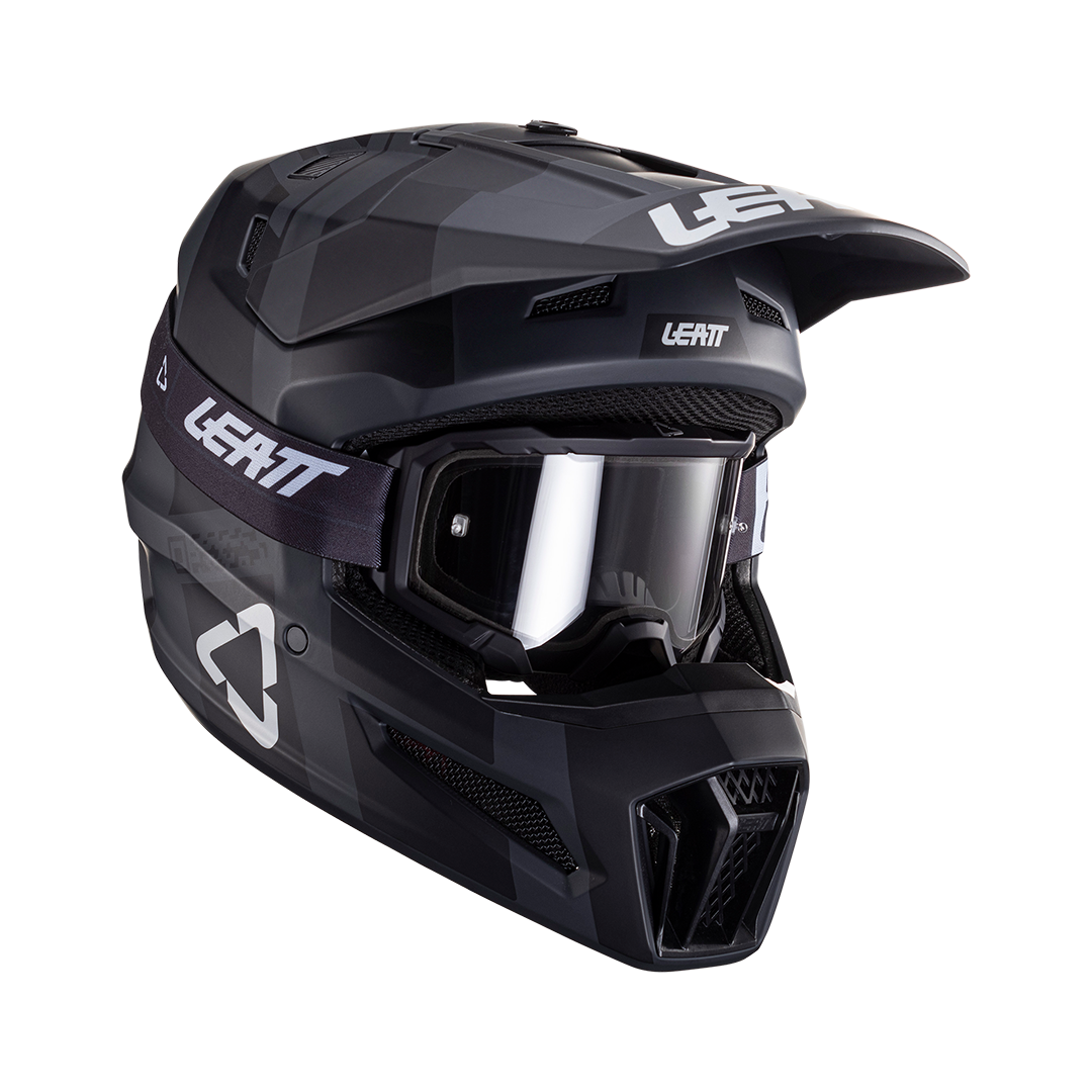 Sサイズ ヘルメット LEATT 22 MOTO 3.5 SG ホワイト 日本専用設計［SG規格］［MFJ公認］オフロード 正規輸入品 WESTWOODMX